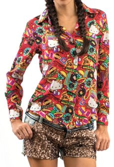 Блуза с принтом HELLO KITTY